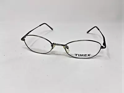 Timex T 105 50/20/135 Pewter Gray Flex Hinge Eyeglasses Frame Ln04 • $48