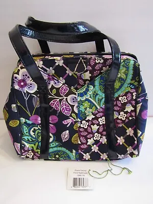 New NWT Vera Bradley Floral Nightingale Metal Framed Satchel Style Handbag • $14.99