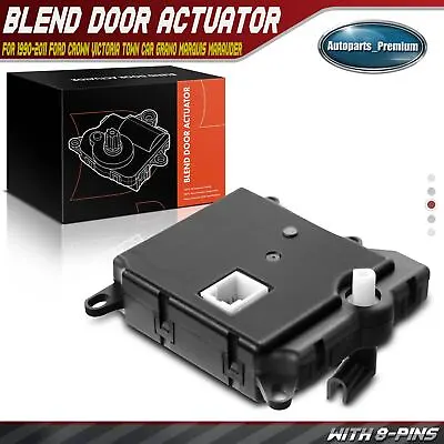 New Blend Door Actuator For Ford Crown Victoria Grand Marquis 1990-2011 604-214 • $15.99