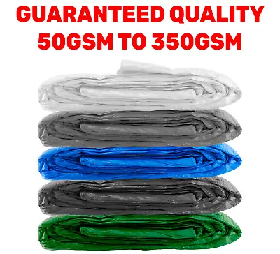 Waterproof Heavy Duty Tarpaulin Cover Tarp Ground Camping Sheet Cover Best Price • £118.99