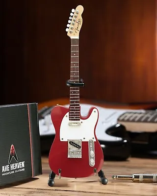 Muddy Waters Guitar Candy Apple Red Fender Telecaster Mini Guitar • $36.99