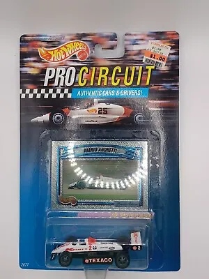 Hot Wheels Pro Circuit Series Indy Car Open Wheel Mario Andretti #2 • $4