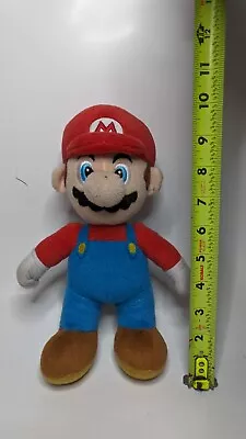 2010 Super Mario Bros MARIO Plush Stuffed Toy Doll Nintendo 10  - Fast Ship! • $14.99