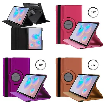 For Samsung Galaxy Tab S7+ 12.4in Tablet Case 360 Degree Rotate Stand Cover • £7.99