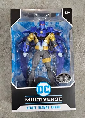 McFarlane DC Multiverse Knightsend Blue Batman Armor Azrael PLATINUM Chase • $121.99