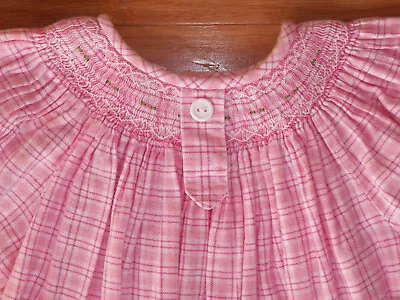 VIVE LA FETE 100% Cotton Smocked Dress Sz 4T  • $18