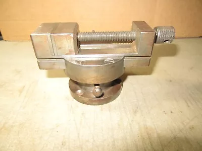 Vintage Small Machinist Swivel Locking Base Drilling Work Hold Vise USER Made • $68.99