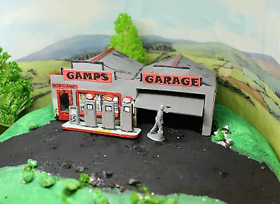 Garage For Matchbox Cars [as Seen] In Kit Form   00 Scale Mip  • £17.99