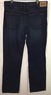 NWOT Men’s Mustang Dark Wash Straight Leg Jeans Sz 38 X 34 • $15