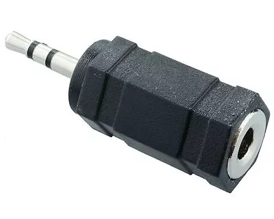 2 X 3.5mm Stereo To 2.5mm Stereo Plug Adapter Converter Jack • £3.99