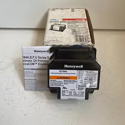 Honeywell R7184U 1004 Universal Electronic Primary Oil Burner Control R7184U1004 • $129.95