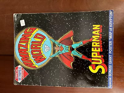 £29.99 • Buy Amazing World Of Superman Official Metropolis Treasury Edition With Poster VG