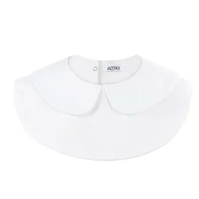 $18.29 • Buy Anzermix Peter Pan Detachable Shirt Dickey Blouse False Collar White One Size