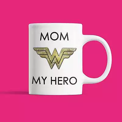 Mother Wonder Woman Coffee Mug Gift Mother’s Day Mom Mama Birthday Gift Idea F • £16.66