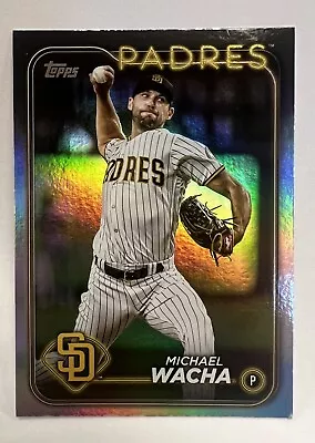 2024 Topps Series 1 Michael Wacha Rainbow Foil San Diego Padres • $2.49