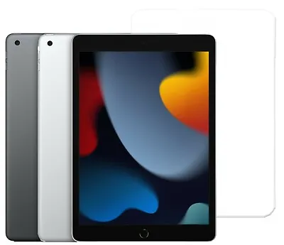 NEW Apple IPad 9th Gen 10.2  Retina Display 64GB Wifi + Screen Protector Bundle • $286