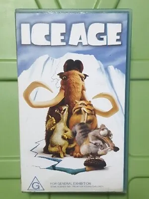 Ice Age Vhs Movie 2002 With Roy Romano John Leguizamo Watched Works Great. • $14