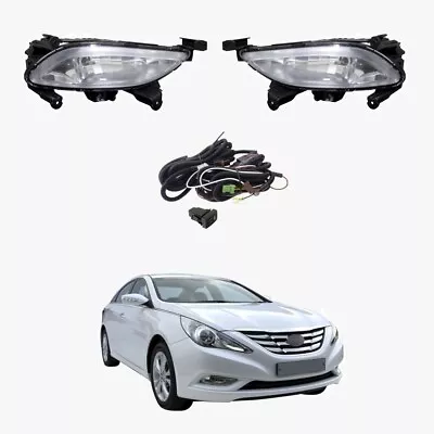 Fog Light Kit For Hyundai I45 YF 2010-2012 W/Wiring&Switch • $135.28