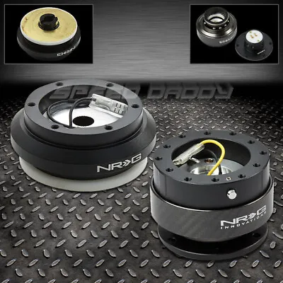 Nrg Steering Hub+gen 2.0 Carbon Fiber Quick Release For 92-95 Honda Civic Accord • $219