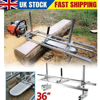 Chainsaw Mill For Saws 14 -36  Bar Tree Pruning Commercial Homemade Wood Cutting • £60.89