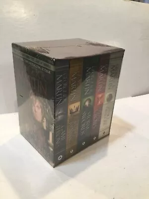 George R. R. Martin's A Game Of Thrones 5-Book Boxed Set Song Of Ice And Fire • $59.99