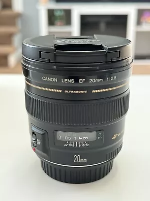 Canon EF 20mm F2.8 USM Lens Orig Caps Excellent Condition FREE SHIPPING • $200