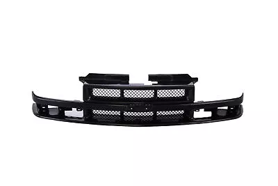 Front Black Grille Replacement Without Emblem For 98-03 Chevy S10 GM1200413 New • $75.25