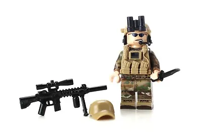 Army Special Forces Sniper OCP Made With Customized Real LEGO® Minifigure • $30.56