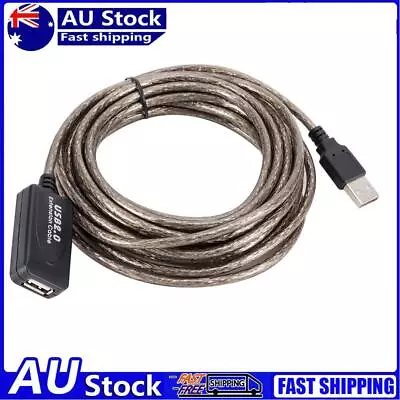 $12.25 • Buy USB2.0 Male To Female Active Repeater Extension Cable Cord Adapter (5m)