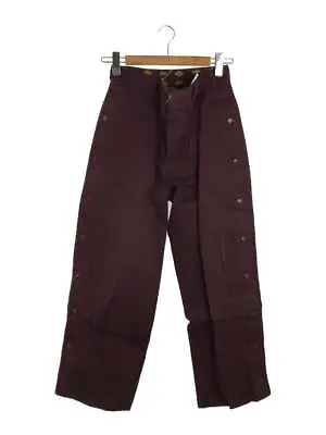 Myne MIHARA YASUHIRO DICKIES Side Snap Pants Bordeaux M Used • $106.39