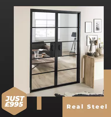 Crittall Style Internal Double Doors • £995