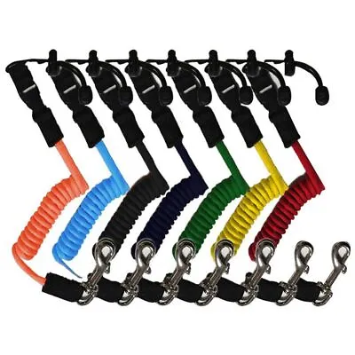 Safety Elastic Canoe Cord Fishing Rod Lanyard Kayak Boat Paddle Leash • $14.07