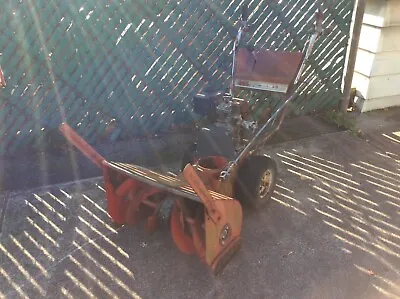 Montgomery Ward MTD Snowblower HS50 Tecumseh 24  * For Parts Or Restore * • $350