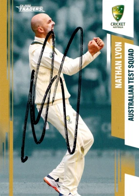 $14.99 • Buy ✺Signed✺ 2022 2023 AUSTRALIA Cricket Card NATHAN LYON BBL