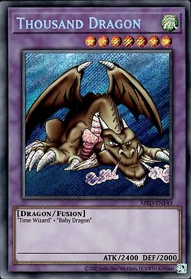 Thousand Dragon - Secret Rare MRD-EN143 - NM - YuGiOh • £9.99