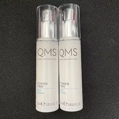 QMS Medicosmetics Power Firm Mask 30ml X2 (60ml Total) - New Without Box • £14.99