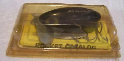 121323 Vintage Arbogast Jitterbug Lure  Approx  2-5/8    In Pack Lot B Black • $8.96