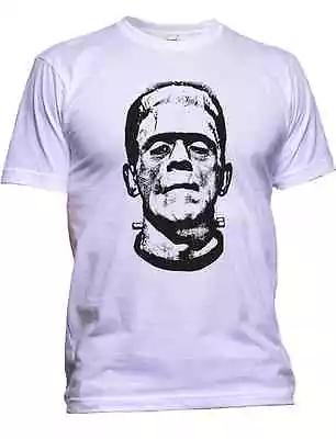 New Frankenstein Halloween Monster T-Shirt Hollywood Horror Movie Graphic Tee • $18.99