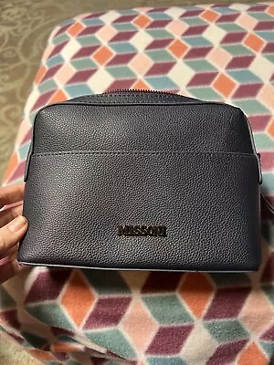 Missoni Dark Blue Silver Hardware Missoni Logo Pouch Bag • $15