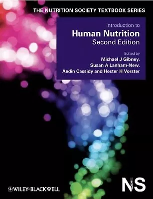 Introduction To Human Nutrition By Hester H. Vorster Susan A. Lanham-New Aedin • £40