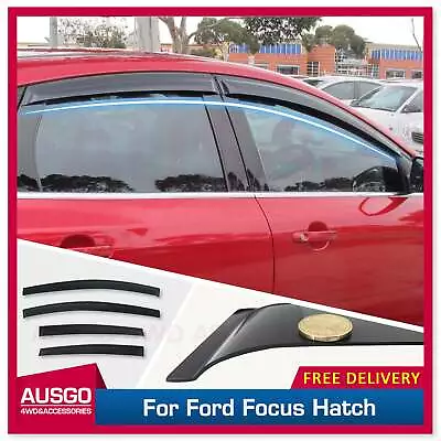 AUSGO Weather Shields For Ford Focus LW LZ Series Sedan/Hatch 2011-2018 • $56.09