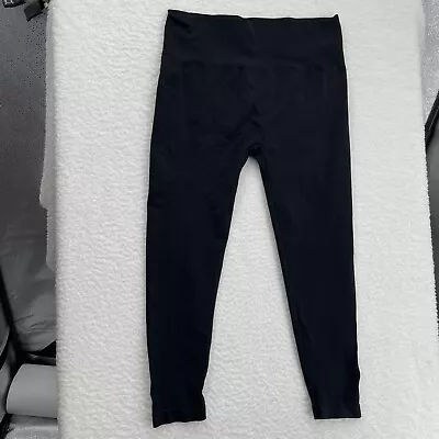 Marilyn Monroe Pants Women's Junior Black Leggings Size 2X Stretch Activewear • $6.50