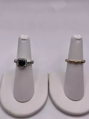 9K Gold Diamonds- Disney Minnie Mouse And Mulan Ring Set. Size 5.75 & 5.25 • $335