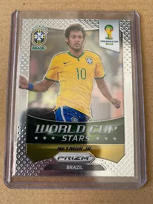 Panini Prizm 2014 World Cup Stars Base Neymar Jr. • $25