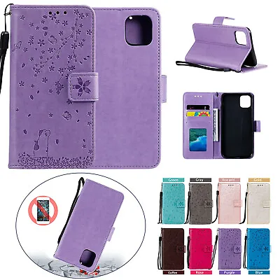 Cat Cute Leather Wallet Flip Stand Case For IPhone 14 15 Pro Max 13 11 12 XS XR • $8.68