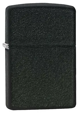 Zippo Black Crackle Pocket Lighter • $16.50