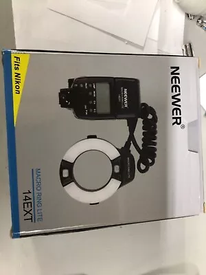 Neewer Macro Ring Flash For Nikon 14EXT • $79.99