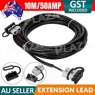 10M 50AMP Extension Lead 6MM Twin Core Automotive Cable For Anderson Style Plug • $29.85