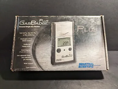 INDUSTRIAL SCIENTIFIC H2S 18100050-2 GAS Badge Plus Check Activate Date Monitor • $38.49