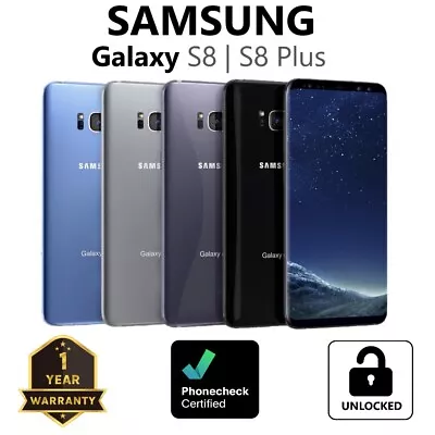 Samsung Galaxy S8 | S8 Plus G950U | G955U - 64GB - (Unlocked) Good • $99.95